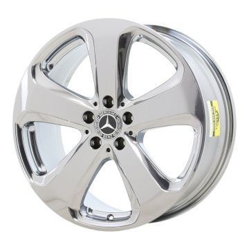 Mercedes-Benz GLC300 Wheel Rim PVD Bright Chrome 85481 Stock Factory OEM Replacement