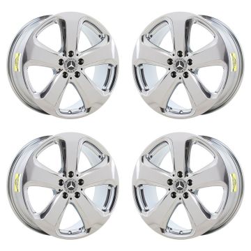 Mercedes-Benz GLC300 Wheel Rim PVD Bright Chrome 85481 Stock Factory OEM Replacement