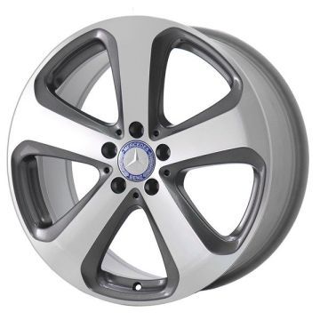 Mercedes-Benz GLC300 Wheel Rim Machined Grey 85481 Stock Factory OEM Replacement