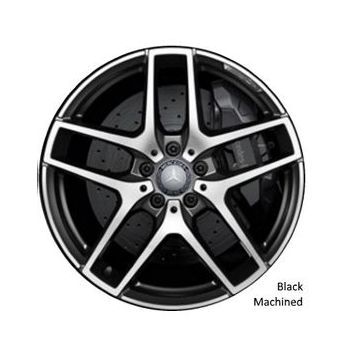 Mercedes-Benz GLC300 Wheel Rim Machined Black 85483 Stock Factory OEM Replacement