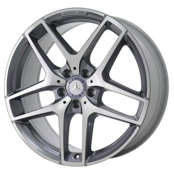 Mercedes-Benz GLC300 Wheel Rim Machined Grey 85483 Stock Factory OEM Replacement