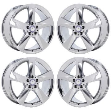 Mercedes-Benz GLE300d Wheel Rim PVD Bright Chrome 85485 Stock Factory OEM Replacement