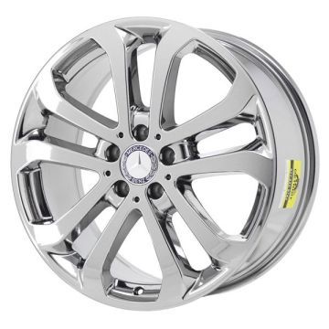 Mercedes-Benz GLE-350 Wheel Rim PVD Bright Chrome 85487 Stock Factory OEM Replacement