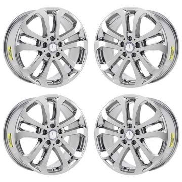 Mercedes-Benz GLE-350 Wheel Rim PVD Bright Chrome 85487 Stock Factory OEM Replacement