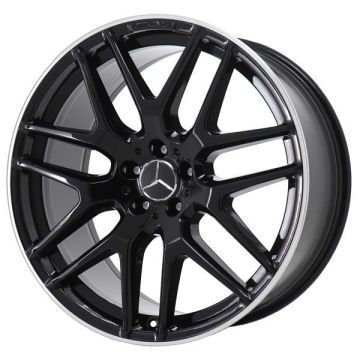 Mercedes-Benz GLE300 Wheel Rim Machined Lip Black 85489 Stock Factory OEM Replacement