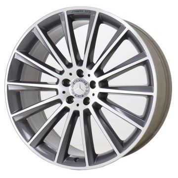 Mercedes-Benz GLE43 Wheel Rim Machined Grey 85494 Stock Factory OEM Replacement