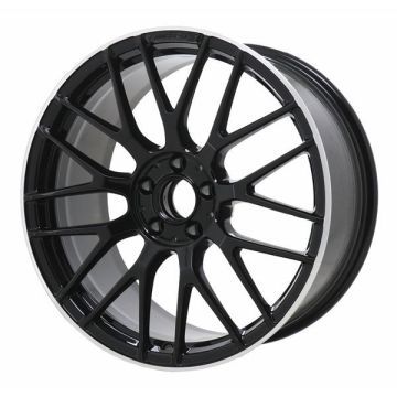 Mercedes-Benz C63 Wheel Rim Machined Black 85522 (F) Stock Factory OEM Replacement