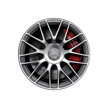 Mercedes-Benz C63 Wheel Rim Polished Grey 85526 Stock Factory OEM Replacement