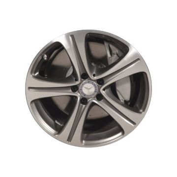 Mercedes-Benz E300 Wheel Rim Machined Grey 85536 Stock Factory OEM Replacement