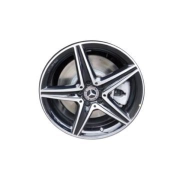 Mercedes-Benz E300 Wheel Rim Machined Black 85540 (R) Stock Factory OEM Replacement