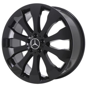 Mercedes-Benz GLS350 Wheel Rim Gloss Black 85553 Stock Factory OEM Replacement