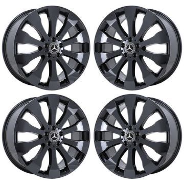 Mercedes-Benz GLS350 Wheel Rim PVD Black Chrome 85553 Stock Factory OEM Replacement