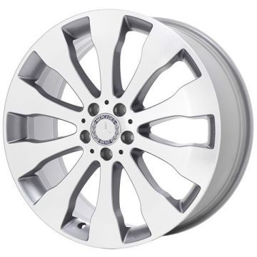 Mercedes-Benz GLS350 Wheel Rim Machined Grey 85553 Stock Factory OEM Replacement