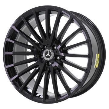 Mercedes-Benz GLS63 Wheel Rim Gloss Black 85554 Stock Factory OEM Replacement