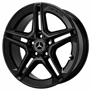 Mercedes-Benz C300 Wheel Rim Gloss Black 85696 (R) Stock Factory OEM Replacement