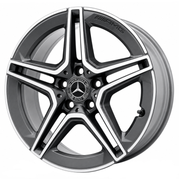 Mercedes-Benz C300 Wheel Rim Machined Grey 85696 (R) Stock Factory OEM Replacement