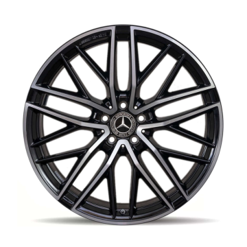 Mercedes-Benz GLC43 Wheel Rim Machined Black 85734 (R) Stock Factory OEM Replacement
