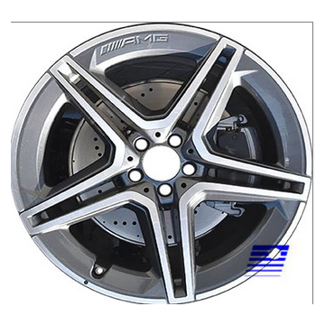 Mercedes-Benz GLS580 Wheel Rim Machined Black 85803 (F) Stock Factory OEM Replacement