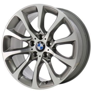BMW 528i Wheel Rim Machined Grey 86003 (R) Stock Factory OEM Replacement