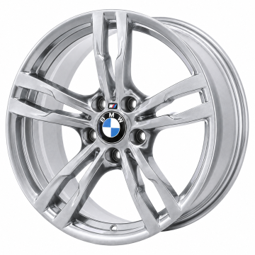 BMW 320i Wheel Rim Silver 86009 (F) Stock Factory OEM Replacement