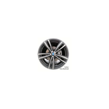 BMW 320i Wheel Rim Machined Grey 86013 (F) Stock Factory OEM Replacement