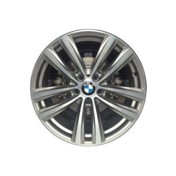 BMW 328i Wheel Rim Machined Grey 86018 (R) Stock Factory OEM Replacement