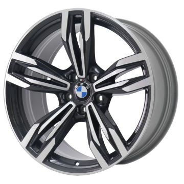 BMW M6 Wheel Rim Machined Grey 86027 (R) Stock Factory OEM Replacement