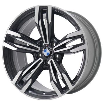 BMW M6 Wheel Rim Machined Grey 86026 (F) Stock Factory OEM Replacement
