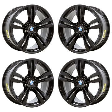 BMW X5 Exchange Wheels Set of 4-Exchange Rims Set of 4 Gloss Black 86043 (F)