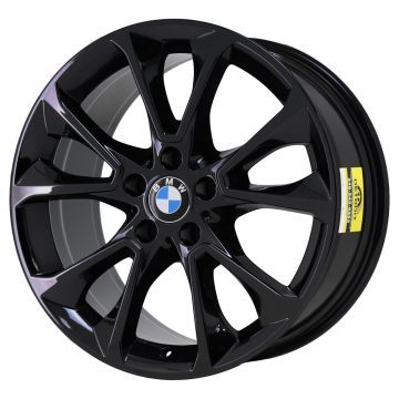 BMW X5 Wheel Rim Gloss Black 86044 Stock Factory OEM Replacement