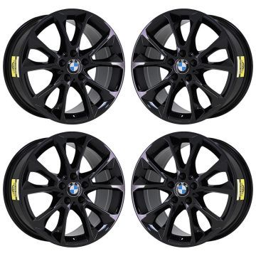 BMW X5 Exchange Wheels Set of 4-Exchange Rims Set of 4 Gloss Black 86044