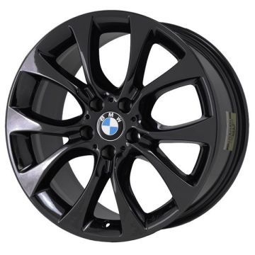 BMW X5 Wheel Rim Gloss Black 86045 Stock Factory OEM Replacement