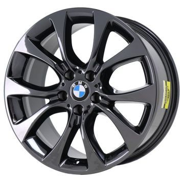 BMW X5 Wheel Rim PVD Black Chrome 86045 Stock Factory OEM Replacement