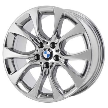 BMW X5 Wheel Rim PVD Bright Chrome 86045 Stock Factory OEM Replacement