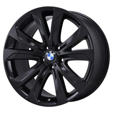 BMW X5 Wheel Rim Gloss Black 86054 (F) Stock Factory OEM Replacement