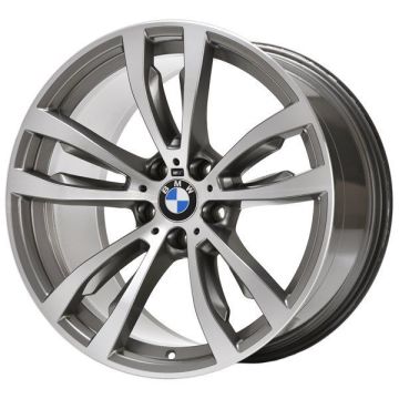 BMW X5 Wheel Rim Machined Grey 86058 (R) Stock Factory OEM Replacement