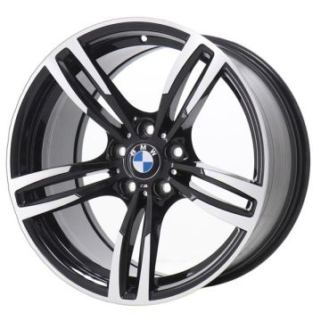 BMW M2 Wheel Rim Machined Black 86095 (R) Stock Factory OEM Replacement