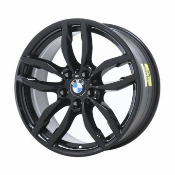 BMW X3 Wheel Rim Gloss Black 86101 (F) Stock Factory OEM Replacement