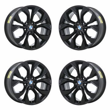 BMW X3 Exchange Wheels Set of 4-Exchange Rims Set of 4 Gloss Black 86103