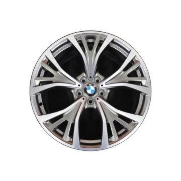 BMW X5 Wheel Rim Machined Grey 86111 (F) Stock Factory OEM Replacement