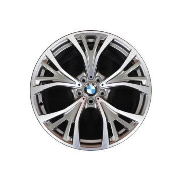 BMW X5 Wheel Rim Machined Grey 86112 (R) Stock Factory OEM Replacement
