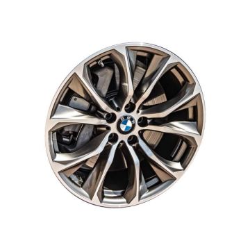 BMW X6 Wheel Rim Machined Beige 86117 (F) Stock Factory OEM Replacement