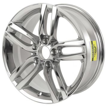 BMW 228i Wheel Rim PVD Bright Chrome 86127 (F) Stock Factory OEM Replacement