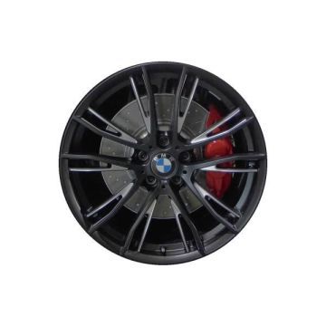 BMW 228i Wheel Rim Machined Black 86139 Stock Factory OEM Replacement