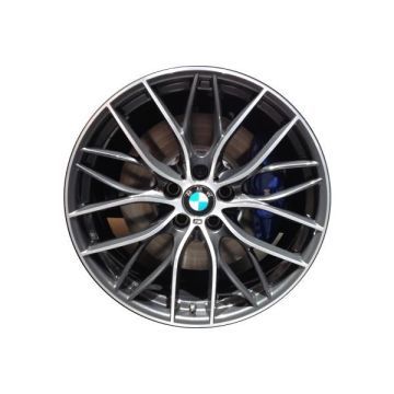 BMW 228i Wheel Rim Machined Grey 86140 Stock Factory OEM Replacement
