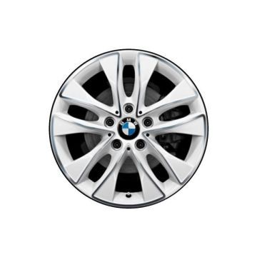 BMW 228i Wheel Rim Machined White 86152 Stock Factory OEM Replacement