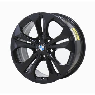 BMW X1 Wheel Rim Gloss Black 86212 Stock Factory OEM Replacement