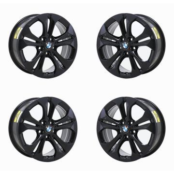 BMW X1 Exchange Wheels Set of 4-Exchange Rims Set of 4 Gloss Black 86212