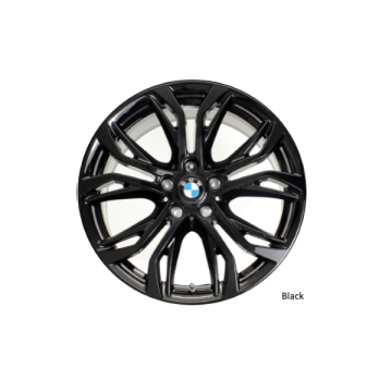 BMW X1 Wheel Rim Gloss Black 86216 Stock Factory OEM Replacement