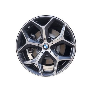 BMW X1 Wheel Rim Machined Grey 86217 Stock Factory OEM Replacement